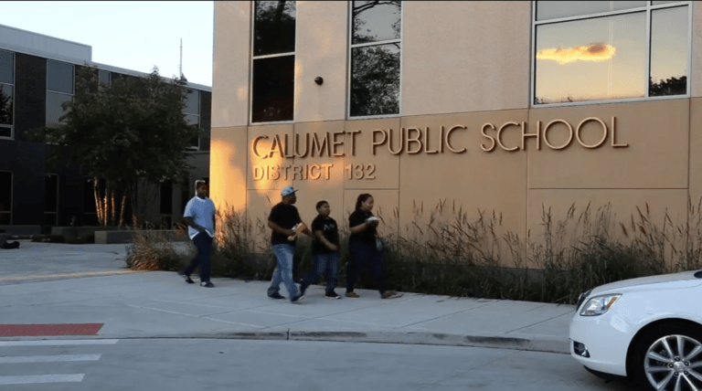 Exterior of Calumet public school district 132